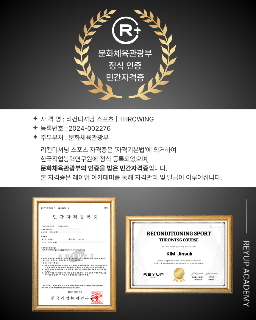 Reconditioning Sport – Throwing | 1기